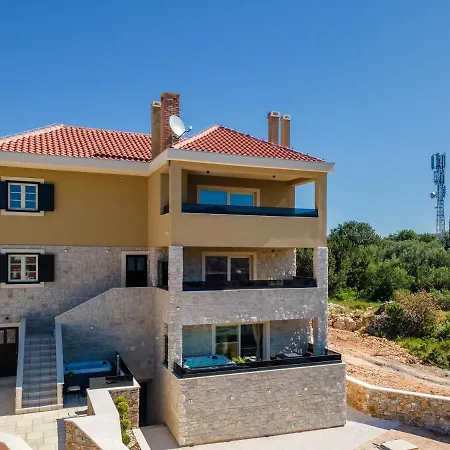 Teona Luxury With 2 And Terrace Sea View Apartament Sali