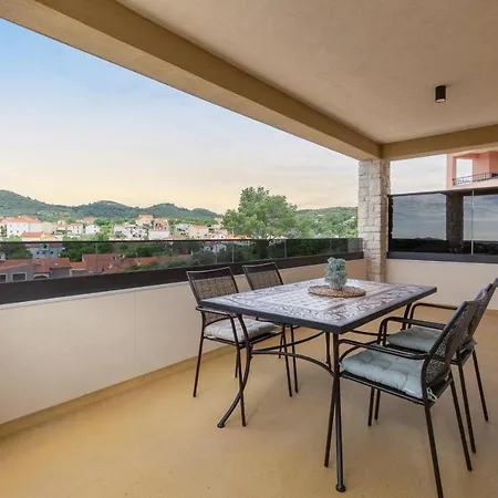 Teona Luxury With 2 And Terrace Sea View Apartment Sali
