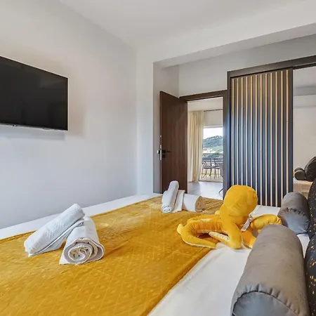 Teona Luxury With 2 And Terrace Sea View Sali