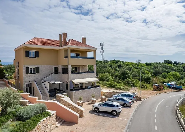 Апартаменты Teona Luxury With 2 And Terrace Sea View Сали